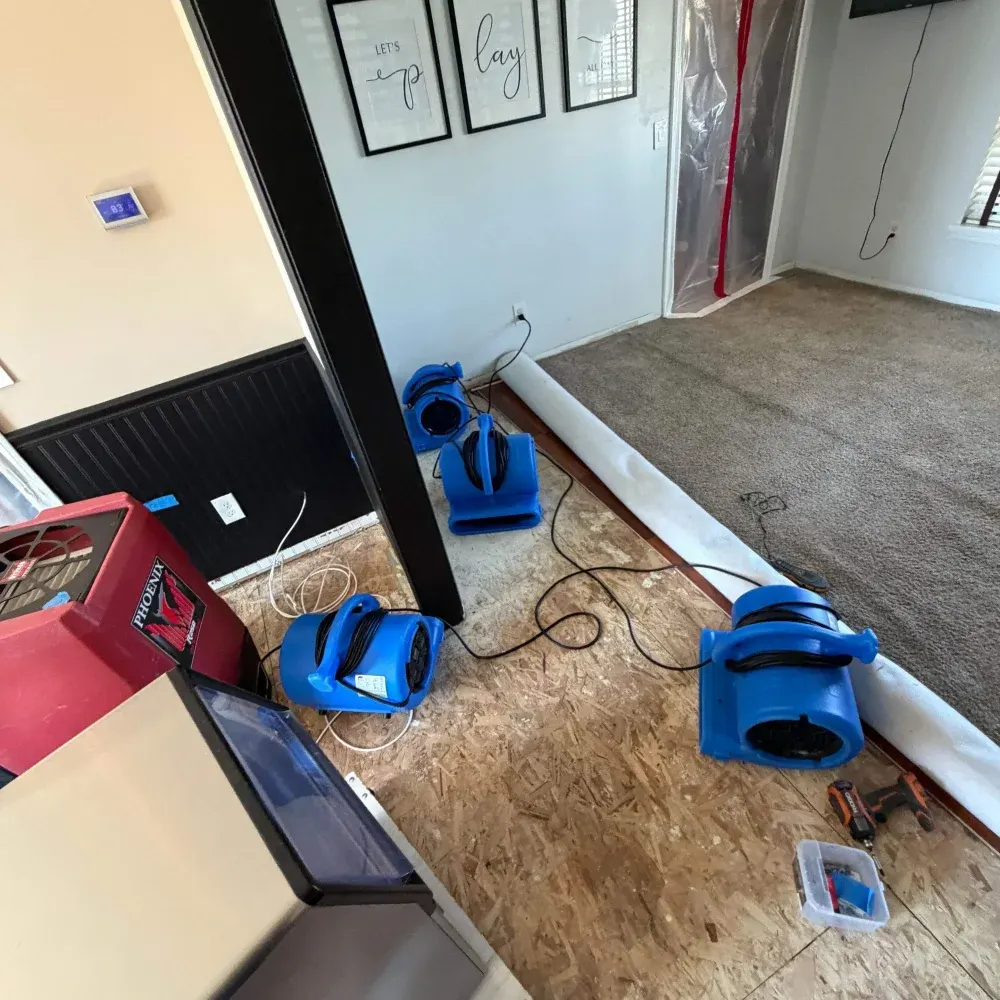 Large-scale water extraction in Yorktown business space